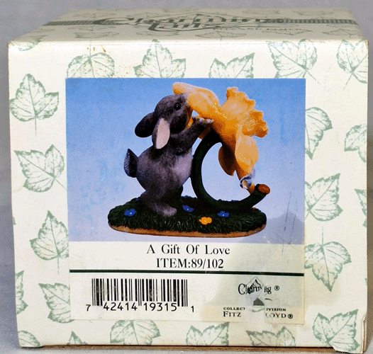 Fitz and Floyd Charming Tails A GIFT OF LOVE